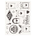 Miniatyrbilde 2 av 8: Klar silikonforsegling utsøkt pregemal for papir kortfremstilling dekorasjon DIY Scrapbooking Animal
