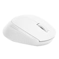 Miniatyrbillede 7 af 8: 2,4 GHz mus - lydløs, ergonomisk, mini, bærbar med trådløs modtager til stationær computer, bærbar computer - hvid