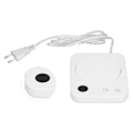 Miniatyrbillede 5 af 8: Kaffevarmer Hvid 3 Varmetilstande Timing Funktion Smart Isolationsbase til Keramisk Glas MetalEU Stik 220V