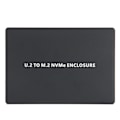 Miniatyrbillede 2 af 8: Harddiskboks U2BOX PCIE3.0 NVME til U.2 Adapterkort SFF8639 Aluminium U2 SSD KabinetSort