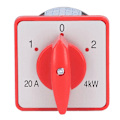 Miniatyrbild 5 av 7: Överföringsknapp 3-polig 3-läges power AC 380V Tillbehör - 1 st