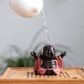 Miniatyrbilde 3 av 5: 2025 Passende Lachende Buddha Statue - Oransje
