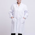 Miniatyrbillede 2 af 4: Hvid Lab Coat Kostume til Studerende og Voksne XL