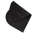 Miniatyrbilde 5 av 8: Halvrund brannhemmende tepper Fiberglass Dobbelt lag Forhindre skli Beskyttelse av gulv Brannsikkert teppe 19,7 x 31,5 tommer