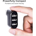 Miniatyrbild 4 av 5: 3 Portar USB 2.0 Hub 180 Graders Rotation Mini Roterande Extern Splitter Adapter För Notebook Laptop PC (Svart)