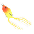 Miniatyrbilde 6 av 8: Kunstig fisk slangehode agn naturtro fiskelure med krok og hale1#