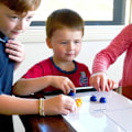 Miniatyrbillede 4 af 5: Bordspil Curling Spil Bærbart Hold Bordspil Bordtræning Familie DesktopcurlingA