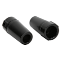 Miniatyrbillede 3 af 8: 2 stk aluminiumslegering bagaksler Bøsning tilbehør Passer til Wraith AX90018 90020 1/10 RC CarBlack