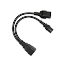 Pikkukuva 8 / 8: IEC320 C19 IEC320 C13 - IEC320 C20 Power Professional Standard Y -jakokaapeli tietokoneen HDTV-näyttöön