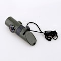 Miniatyrbild 1 av 8: Nytt 7 i 1 Camping Survival Whistle Compass Termometer Ficklampa Magnifier Kit