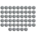Miniatyrbillede 8 af 8: 50 stk. Billard Pool Cue Tips Cue Pool Stick Udskiftning Tips med Opbevaringsboks Billard Tilbehør 9,5 mm