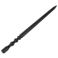 Pikkukuva 3 / 8: Black Wood Leathercraft Edge Burnisher Leather Kiillotettu hiontatyökalusarja (ohut pyöreä pää)