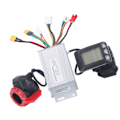 Miniatyrbillede 7 af 8: 36V 350W Motor Controller Display Panel Tommelgas Sæt Aluminium PCB Plast Elektrisk Cykel Modifikationssæt til Elektrisk Cykel Scooter