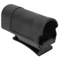 Miniatyrbillede 1 af 8: Holdbar ABS Quick Draw Lommelygte Holster til MOLLE Talje Læsning Taktik Ben Holster (Sort)