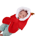 Miniatyrbild 7 av 8: Baby Vinterhatt Dubbelskiktad Tjock Mjuk Bekväm Varm Söt Djurform Höstkläder för Utomhus