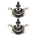 Miniatyrbild 1 av 8: 2st universal omkopplare Kombination industritillbehör HZ10D‑10/2 220‑380V 10A