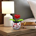 Miniatyrbild 4 av 7: Soldrivna dansblommor Svängande prydnad Elektrisk Bobblehead Solar Blommor Leksak för bil Heminredning Present