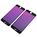 Miniatyrbilde 3 av 8: 2 stk Anti Peeping Skjermbeskytter Herdet Glass Gradient Farge Mobiltelefon Anti Blått Lys Film for IPhone 7 Plus 8 Plus