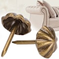 Miniatyrbillede 7 af 8: 150 stk. møbelpolstringssøm Retro Glansmønster Sofa Dekoration DIY Tøj Tilbehør Jern 11MM