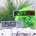 Miniatyrbillede 6 af 8: Akvarie Termometer Måler LCD 3D Digital Elektronisk Temperaturmåling Fisketank Termometer