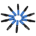 Miniatyrbild 1 av 8: 10 st/lot SC/UPC optisk fiber snabbkoppling Snabbadapter Enkelläge för FTTH/ODF