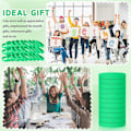 Miniatyrbilde 3 av 5: 100 stk. blanke elastiske silikonarmbånd i ensfarget design, C