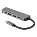 Pikkukuva 2 / 8: 5in1 USBC-TypeC 3 USB 3.0 -keskitin HDMI Ethernet Mini SDTF OTG -sovitin Thunderbolt 3:lle