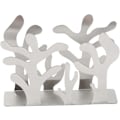 Miniatyrbillede 1 af 5: Servietholder i rustfrit stål, fritstående papirservietorganisator, vævsdispenser, træformet metalstativ til køkkenbordplade, spisebord, picnic
