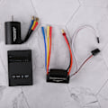 Miniatyrbilde 6 av 8: 3650 3500KV Børsteløs Motor Programmeringskort 60A ESC med Vanntett BEC for 1/10 RC Bil