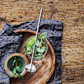 Miniatyrbilde 3 av 5: 8 Stk. Gjenbrukbare Sugerør i Rustfritt Stål, Hjerteformet Cocktail-skje for Kaffe, Smoothies, Milkshakes, med 2 Rengjøringsbørster