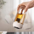 Miniatyrbilde 4 av 5: Tykkere Anti-Skålding Glasskopper Vanntett Lekkasjesikker Kopp 320ML, A