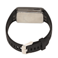 Pikkukuva 6 / 8: Watch metalliseos silikonilasi 210mah 30m vedenpitävä LED watch fitness kollegoille Black Band Black Shell