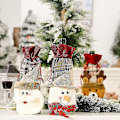 Miniatyrbillede 5 af 5: Jule Vinflaske Cover Sød Vinflaske Gavepose Julefrokost