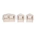 Miniatyrbillede 3 af 8: 1:12 skala dukkehus sofa håndlavet høj simulation miniature sofa til dukkehus tilbehør