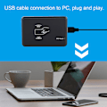 Miniatyrbillede 6 af 8: 125Khz USB RFID-læser Skriver Kontaktløs nærhedssensor Smart ID-kortlæser