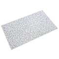 Miniatyrbild 2 av 8: Rhinestone Mesh Ribbon Wrap Födelsedag Bröllop Fest DIY Dekor Kläder Tillbehör Silver på vit AB