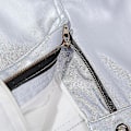 Pikkukuva 5 / 5: Youthup miesten slim fit -tekonahkahousut - hopea EU-koko 31