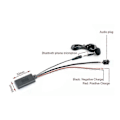 Pikkukuva 3 / 5: Auton Bluetooth 5.0 Aux-kaapeli Mikrofoni Handsfree Matkapuhelin Ilmainen Puheluadapteri yhteensopiva - E60 E63 E87