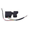 Miniatyrbild 5 av 8: Sladdlös elektrisk handborrmaskin avtryckarswitch 8 stift borstlös vändbar elektrisk skiftnyckel drivswitch 36V för DAYI