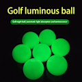 Miniatyrbilde 5 av 8: 4 stk fluorescerende baller for nattsport som lyser i mørket, glødende baller, ingen LED-lys inni