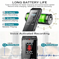 Miniatyrbillede 1 af 5: 32 GB Digital Stemmeoptager Bluetooth
