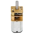 Pikkukuva 6 / 8: 12FN20 DC 6V hammaspyörän hammaspyörämoottori 10 rpm 3x10 mm akselin alennusvaihdemoottori robotille