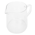 Miniatyrbillede 7 af 8: Kaffe Kande med Låg Varmebestandigt Glas Varmeisolering Håndtag Kedel til Te Mælk Juice (500ml)