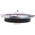 Miniatyrbillede 3 af 5: 3 i 1 Vejrstation Barometer Termometer Hygrometer Væghængt (Sølv)_SZXM