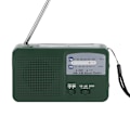 Miniatyrbild 2 av 8: Plast utomhus nödlampa radio handvev generera elektricitet multifunktionell ficklampa mobiltelefonladdning