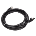 Miniatyrbillede 5 af 8: Cat 6 Ethernet-kabel EMI-beskyttelse Lavt returtab 10 Gbps højhastigheds RJ 45-stik internetledning til pc 3 meter