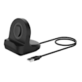 Miniatyrbillede 1 af 8: Smart Watch Oplader Oplader Strømadapter Dock Stand Beslag Kompatibel til Samsung Galaxy Watch 3 41mm/45mm