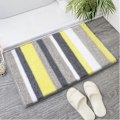 Miniatyrbild 1 av 5: Maskintvättbar Halkfri Badrumsmatta 40x60x3cm, Ultra Mjuk Absorberande Förtjockad Duschmatta Mikrofiber Badrumsinredning, Gul