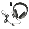 Miniatyrbillede 7 af 8: USB Gaming Headset Wire Control Justerbar lydstyrke Gaming Headset med mikrofon til PC Laptop til PS4
