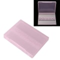 Miniatyrbilde 8 av 8: 14 hull Profesjonell Nail Art Polering Sliping Boreholder Display Oppbevaringsboks Rosa